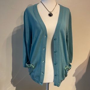 Kate Spade Hilda Cardigan Size Large